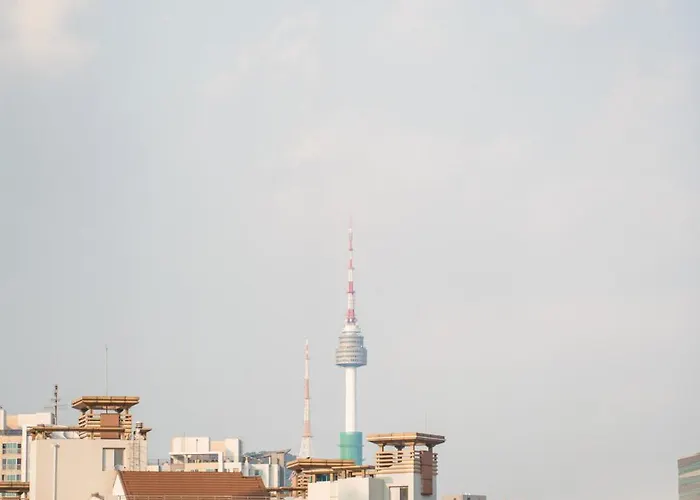 용산 루프탑 , 남산뷰 파노라마 , 대가족&친구 모임 , 최대 10인 4룸 Villa